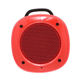 Case Airbeat-10 Portable Bluetooth speaker with speakerphone, Red