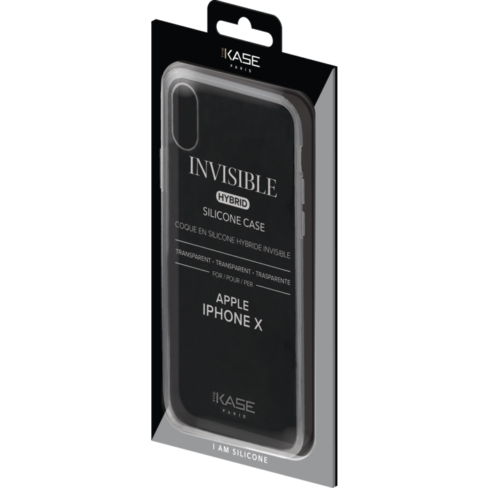 Coque Hybride Invisible pour Apple iPhone X Transparent