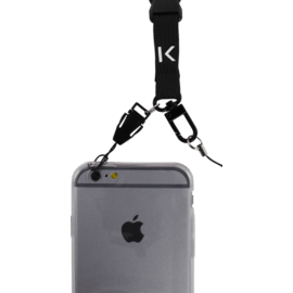 Case Lanyard for Smartphones, Cool Black
