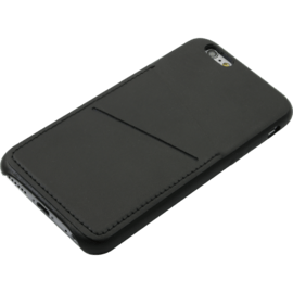 Coque classique avec pochette CB pour Apple iPhone 6/6s, Noir