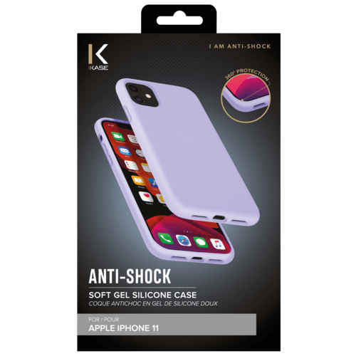 Coque Liquide En Silicone Torras Pour IPhone 11 Pro - Noire, Antichoc, Série Love, Neuve
