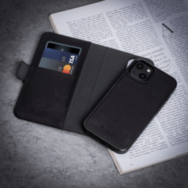 Etui & Coque robuste magn&eacute;tique 2-en-1 pour Apple iPhone 13, Noir Onyx