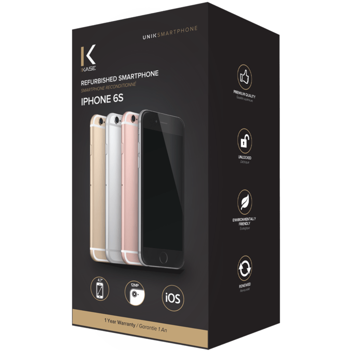 iPhone 6s reconditionn&eacute; 16 Go, Argent, SANS TOUCH ID, d&eacute;bloqu&eacute;