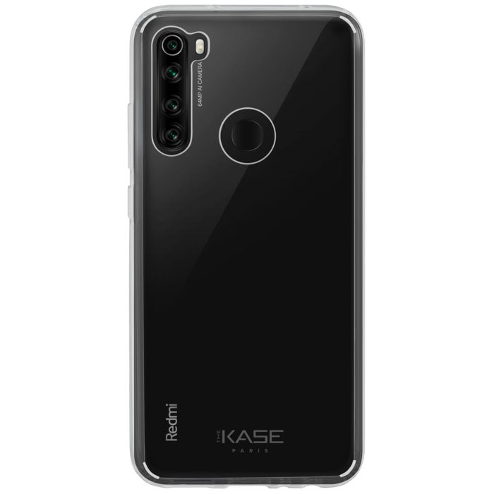 Coque hybride invisible pour Xiaomi Redmi Note 8, Transparente
