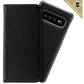 Portafoglio e custodia magnetica GEN 2.0 2 in 1 per Samsung Galaxy S10, nero