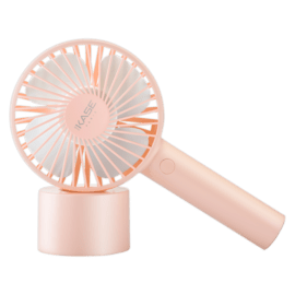 Ventilateur GENERIQUE Mini Ventilateur de Cou Pliable Rose