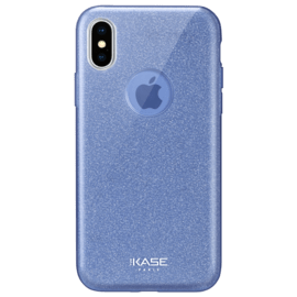 Sparkly Glitter Slim Case for Apple iPhone X/XS, Blue