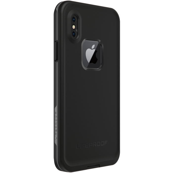 Lifeproof Fre Waterproof Coque pour Apple iPhone XS, Asphalte Noir