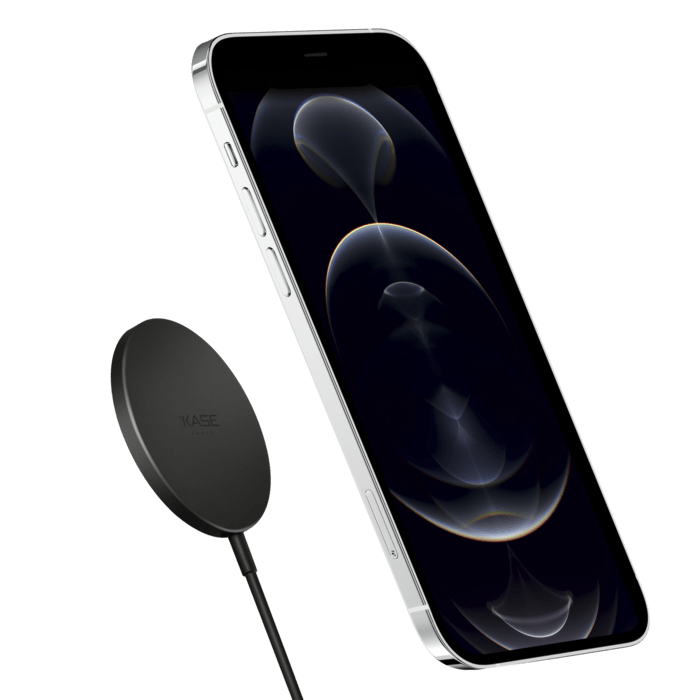 Chargeur sans fil rapide magn&eacute;tique (15W), Noir carbon