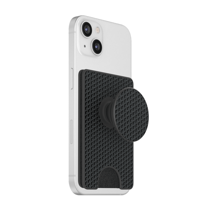 PopSockets Popwallet+, Carbone noir