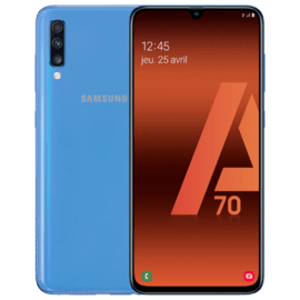Galaxy A70 2019 reconditionné 128 Go, Bleu, débloqué