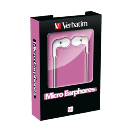 Micro Earphones White