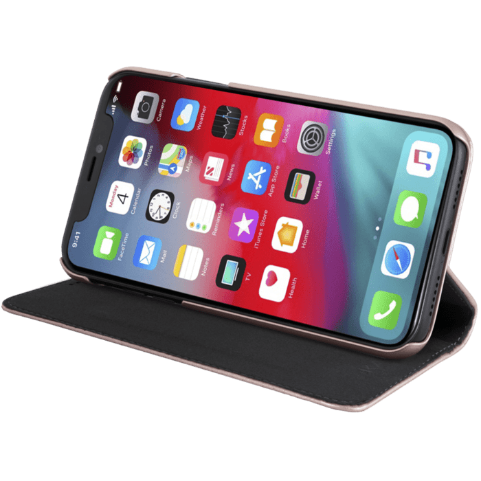 &Eacute;tui et Coque slim magn&eacute;tique 2-en-1 GEN 2.0 pour Apple iPhone XR, Or gold