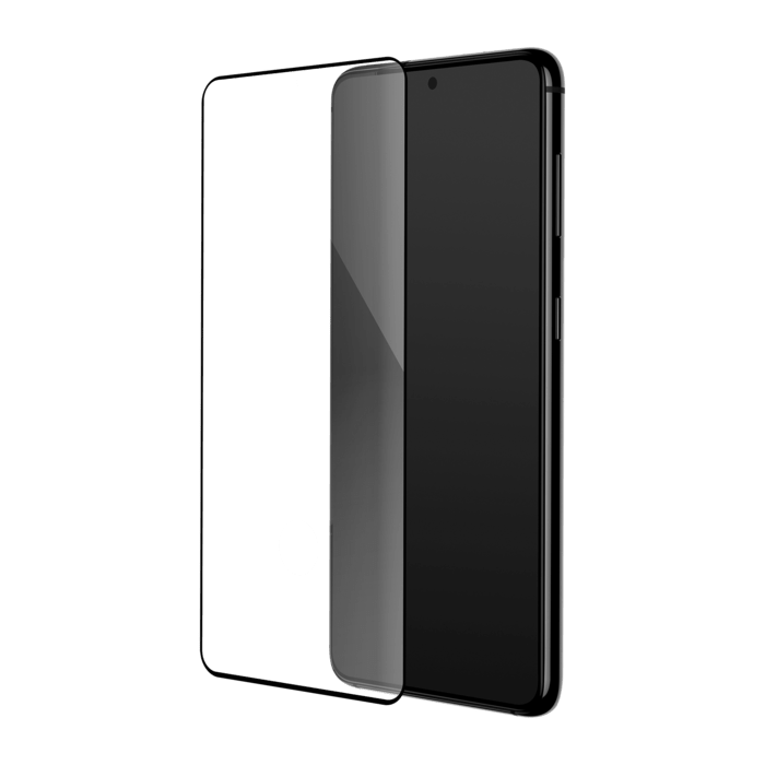 Curved Edge-to-Edge Tempered Glass Screen Protector for Samsung Galaxy S10+, Black