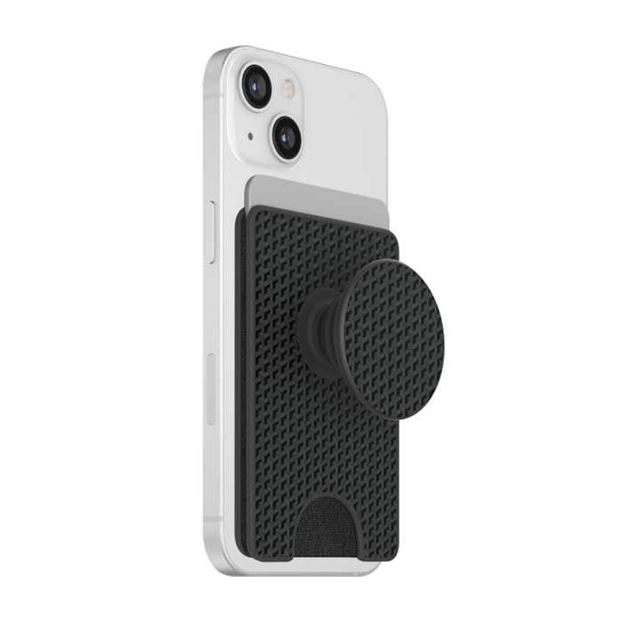 PopSockets Popwallet+, Carbone noir