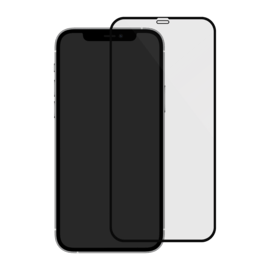 Protection d&rsquo;&eacute;cran antibact&eacute;rienne en verre tremp&eacute; ultra-r&eacute;sistant &agrave; bords incurv&eacute;s pour Apple iPhone XS Max/11 Pro Max, Noir