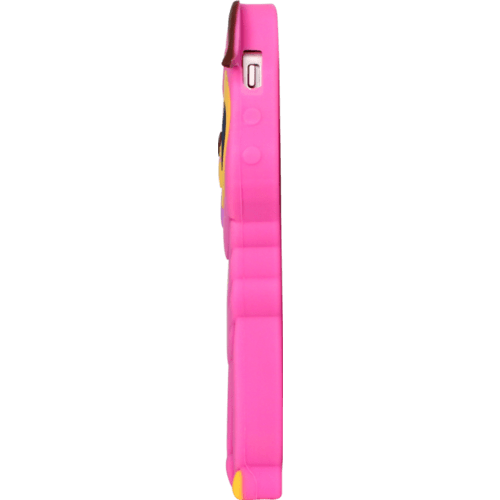 Coque pour Apple iPhone 4/4S, silicone Chien Rose