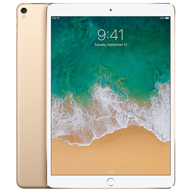iPad Pro 10.5' (2017)  reconditionné 64 Go, Or, débloqué