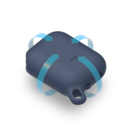 Etui Waterproof  pour AirPods Bleu