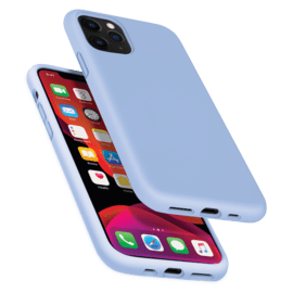 Case Anti-Shock Soft Gel Silicone Case for Apple iPhone 11 Pro, Lilac Blue