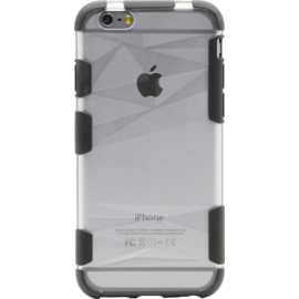 Coque antichoc pour Apple iPhone 6/6s, motif diamant, Noir