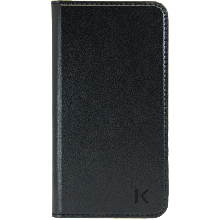 Coque clapet avec pochettes CB & stand pour Samsung Galaxy S6, Noir