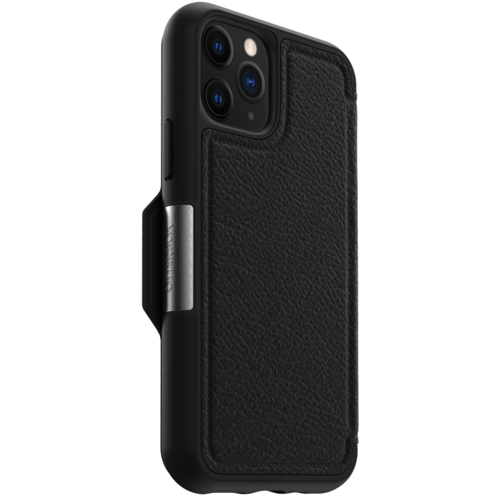 Otterbox Strada Series Coque Clapet pour Apple iPhone 11 Pro, Noir Céleste