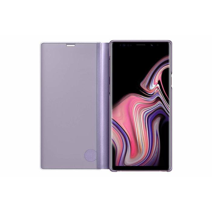 Clear View cover Violet avec fonction stand Note 9