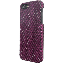 Case Case for Apple iPhone 5/5s/SE Purple Rhinestones