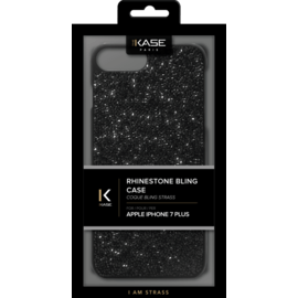 Rhinestone Bling case for Apple iPhone 6 Plus/ 6s Plus/ 7 Plus/ 8 Plus, Midnight Black