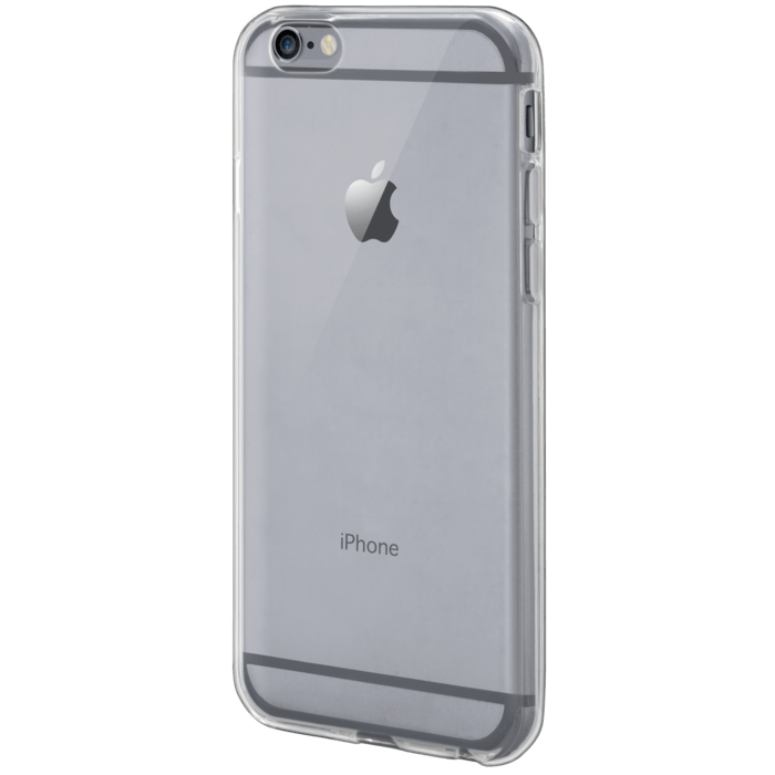 Coque silicone pour Apple iPhone 6 Plus/6s Plus, Transparent