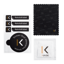 Protection d&rsquo;&eacute;cran antibact&eacute;rienne en verre tremp&eacute; ultra-r&eacute;sistant (100% de surface couverte) pour Apple iPhone 14 Pro, Noir