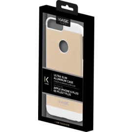 Etui en aluminium Ultra Slim pour Apple iPhone 6 Plus / 6s Plus / 7 Plus , Champagne Gold
