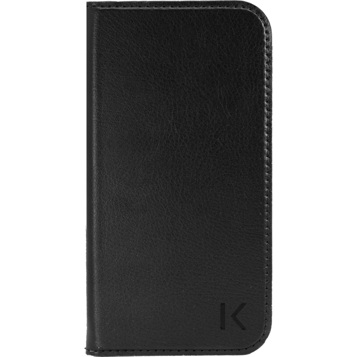 Coque clapet avec pochettes CB & stand pour Samsung Galaxy Core Prime G360, Noir