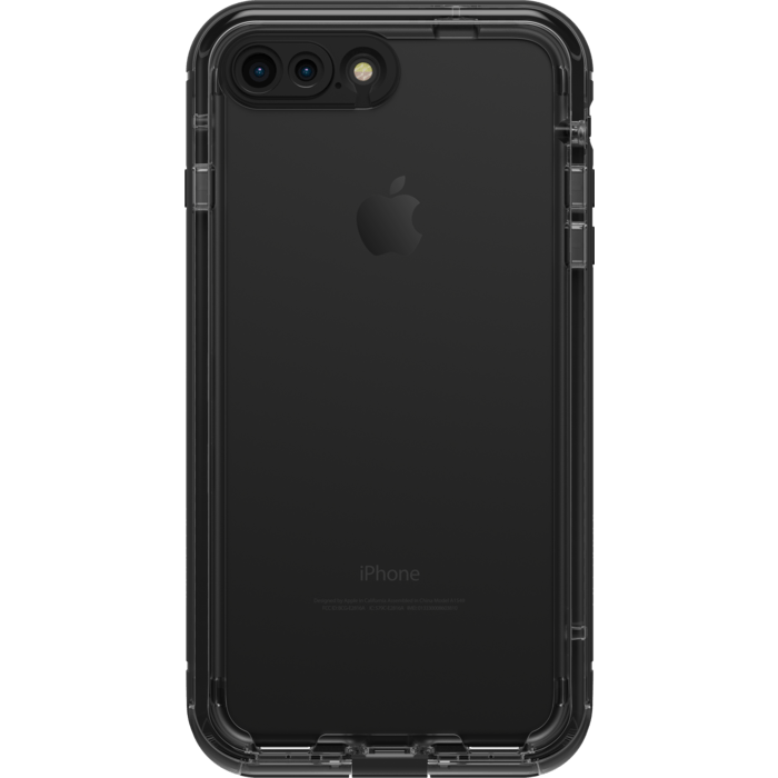 Étui imperméable étanche à la vie Nüüd pour Apple iPhone 7 Plus, noir