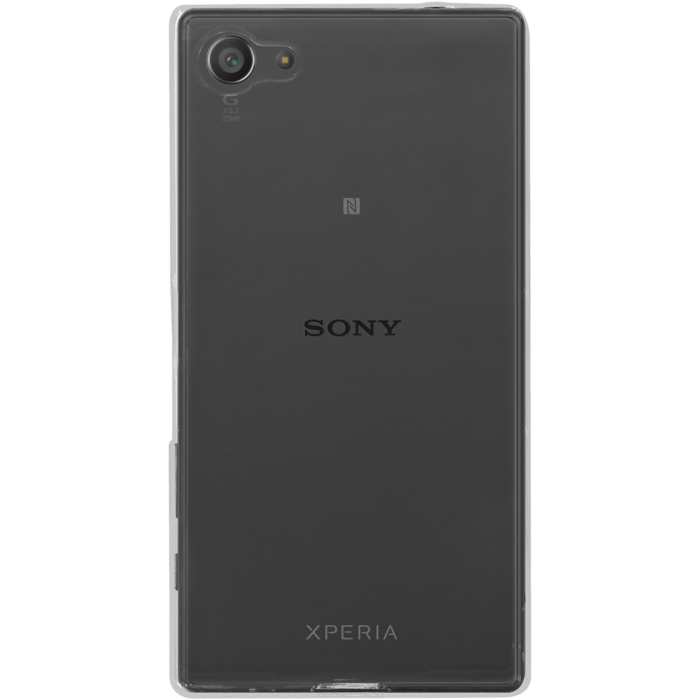Coque silicone pour Sony Xperia Z5 Compact, Transparent