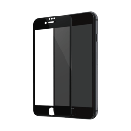 Protection d'écran en verre trempé Bord à Bord Incurvé pour Apple iPhone SE 2022, Noir