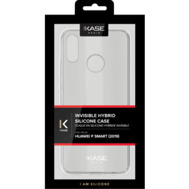 Coque hybride invisible pour Huawei P smart 2019, Transparente