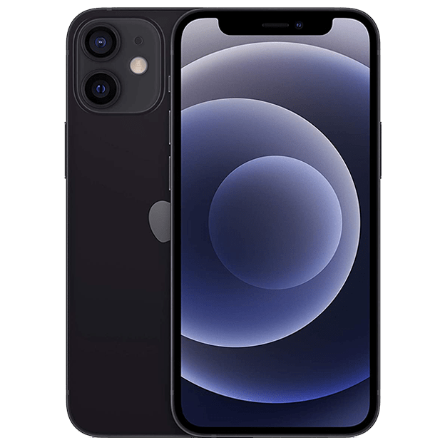 iPhone 12 Mini reconditionn&eacute; 64 Go, Noir, SANS FACE ID, d&eacute;bloqu&eacute;