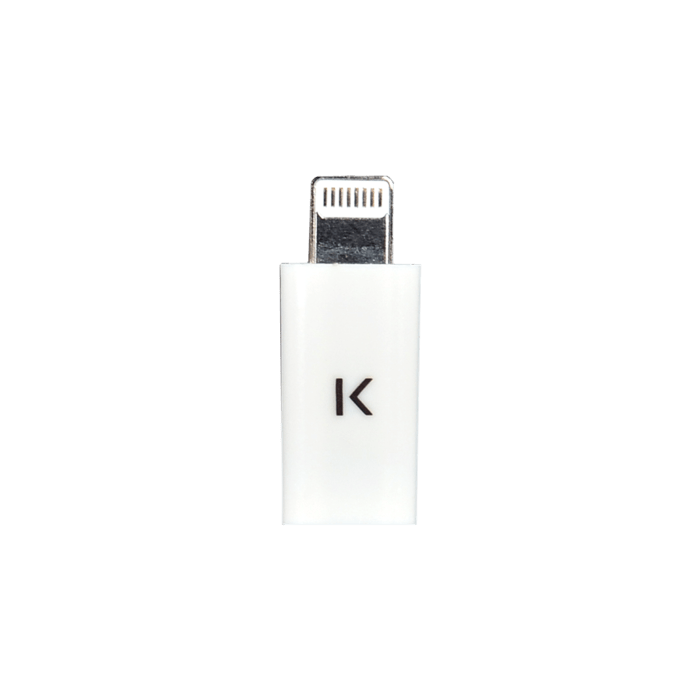 Adaptateur Lightning vers Micro USB, Blanc
