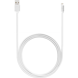 Apple MFi certified Lightning Charge/Sync Cable (2M), Bright White