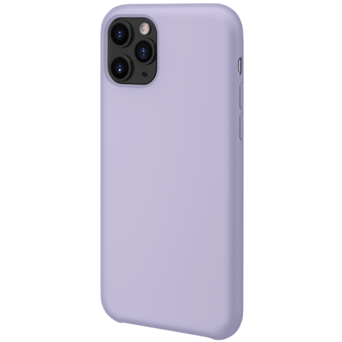 Coque en Gel de Silicone Doux pour Apple iPhone 11 Pro, Violet Lilas