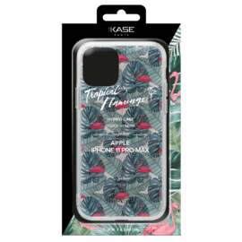 Coque hybride Flamant rose tropical pour Apple iPhone 11 Pro Max