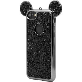 Case Fantasy Rhinestone Bling case for Apple iPhone 7, Midnight Black