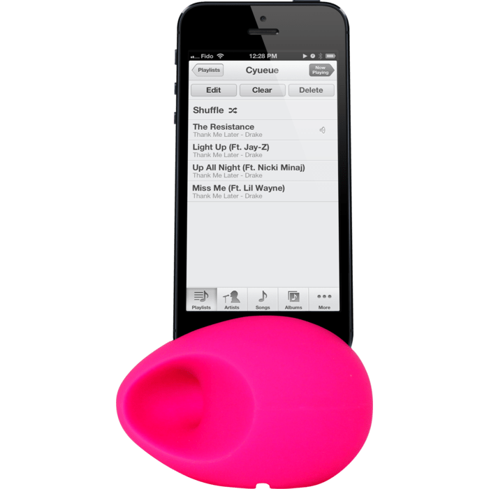 Oeuf Amplificateur de son pour Apple iPhone 5/5s/5C/SE, Rose
