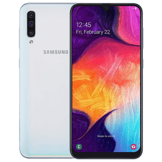 Galaxy A50 2019 reconditionné 128 Go, Blanc, débloqué