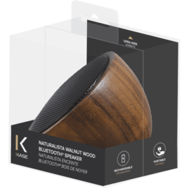 Naturalista Enceinte Bluetooth Bois de Noyer