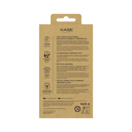 Pack combin&eacute; 3 en 1: Coque hybride invisible, &Eacute;cran en verre tremp&eacute; de qualit&eacute; sup&eacute;rieure et  Protecteur de l&rsquo;objectif de la cam&eacute;ra pour Apple iPhone 17 Pro Max, Transparente