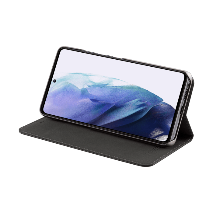 Etui et Coque slim magn&eacute;tique 2-en-1 GEN 2.0 pour Samsung Galaxy S21 5G, Noir
