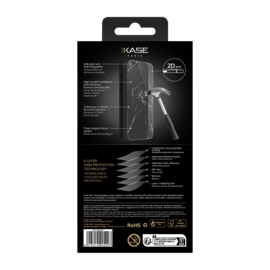 Protecteur d'écran en verre trempé de qualité supérieure pour Apple iPhone 15 Pro Max, transparent